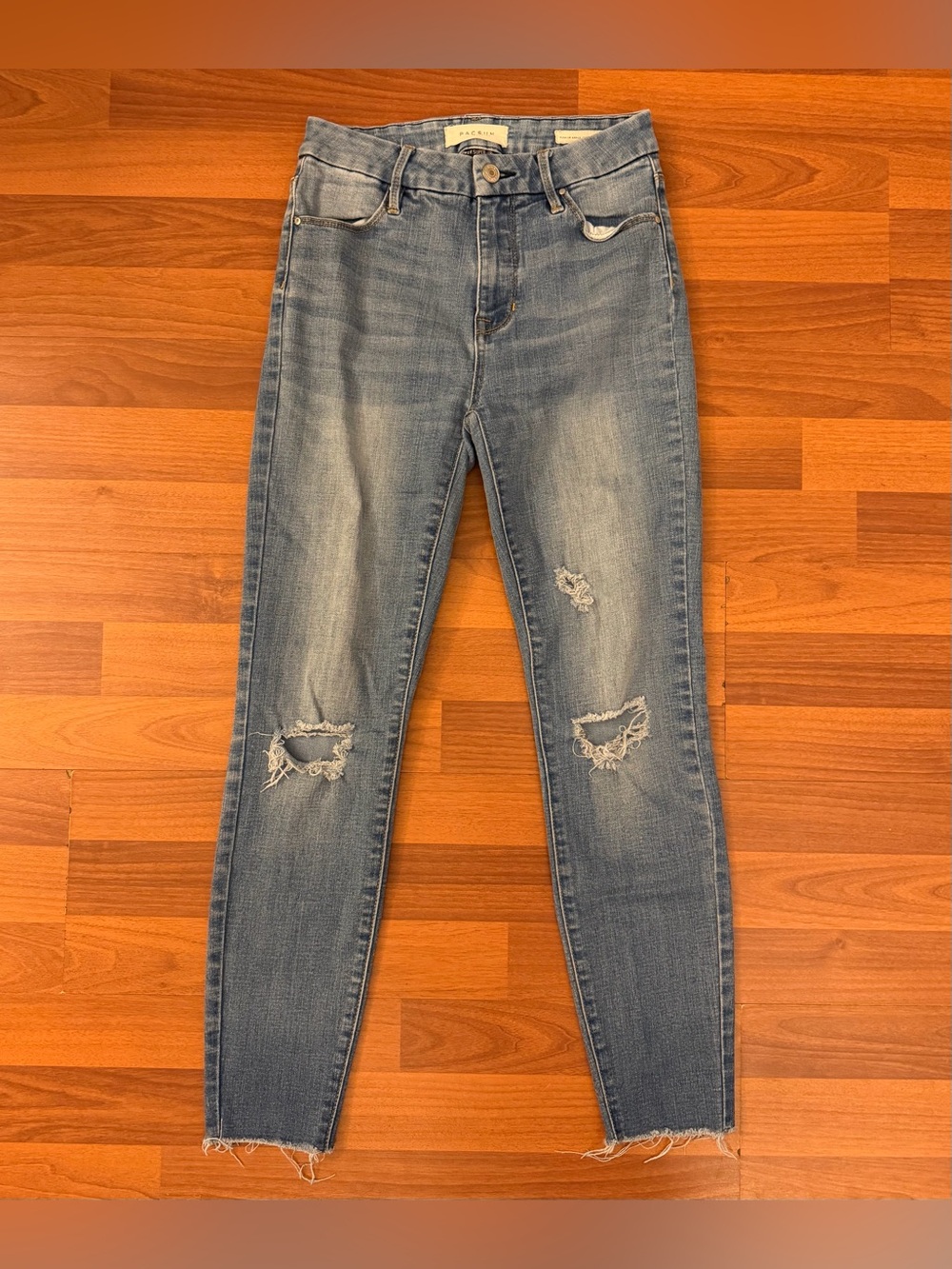 PacSun Push Up Ankle Jegging - Medium Wash